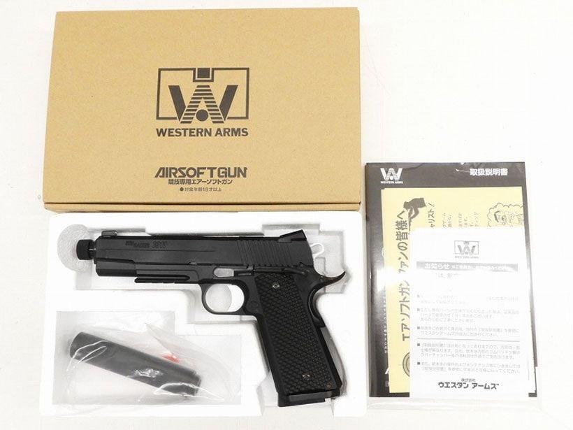 WA SIG1911 ブラックウォーター ガスブローバック ランクAトイガン