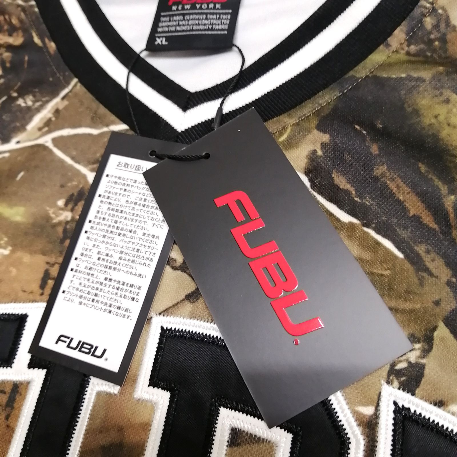 ☆FUBU☆ ヒップホップ ストリート オーバーサイズ ゲームシャツ C4917 新作】【FUBU／フブ・オリジナルゲームシャツ（ブラウン