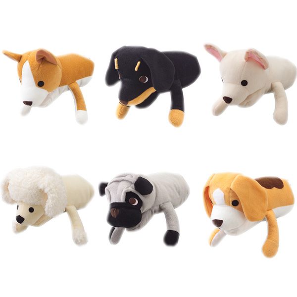 【同梱】【6個セット】アニマルミトンLoveDogビーグル