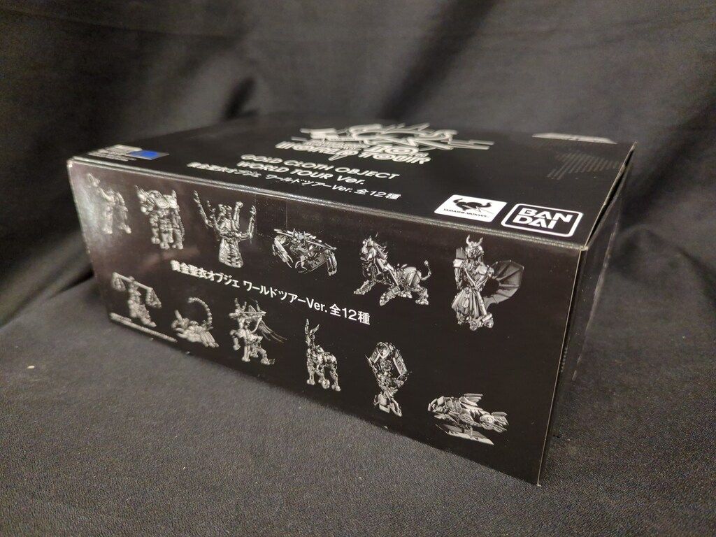 BANDAI 聖闘士聖衣神話 アペンディックス 車田正美 黄金聖衣オブジェ ワールドツアーver 全12種セットボックス 全12種