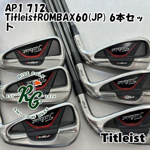 中古】アイアンセット タイトリスト AP1 712◇TitleistROMBAX60(JP) 6