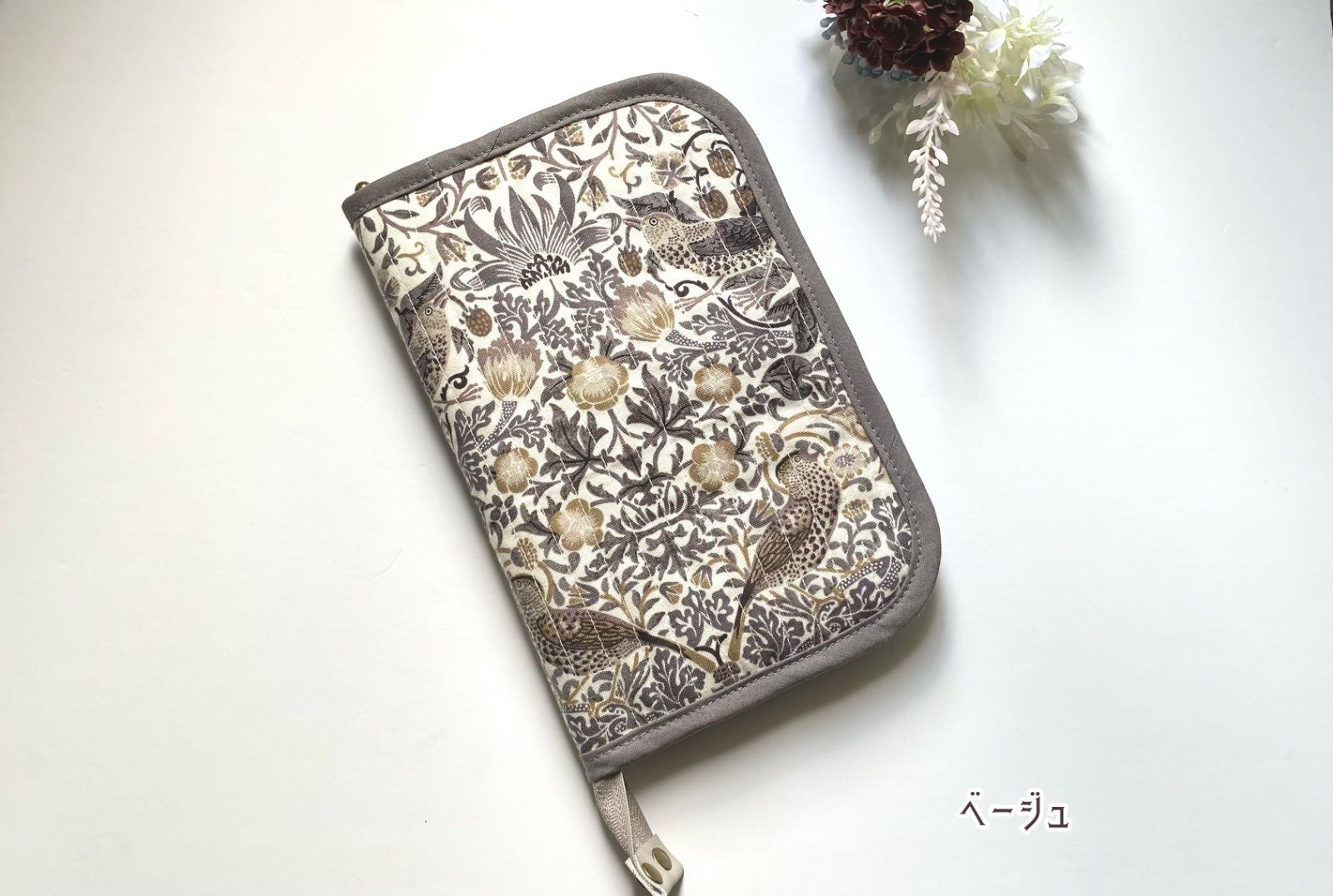 ハンドメイド＊マルチケース ウィリアム・モリス いちご泥棒