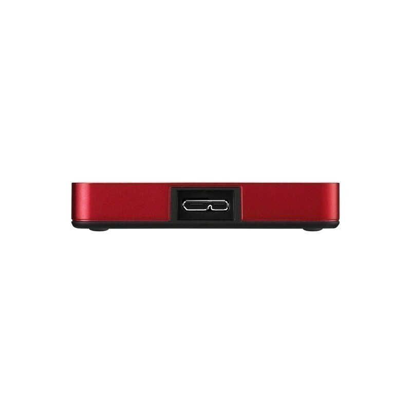 外付けＨＤＤ レッド