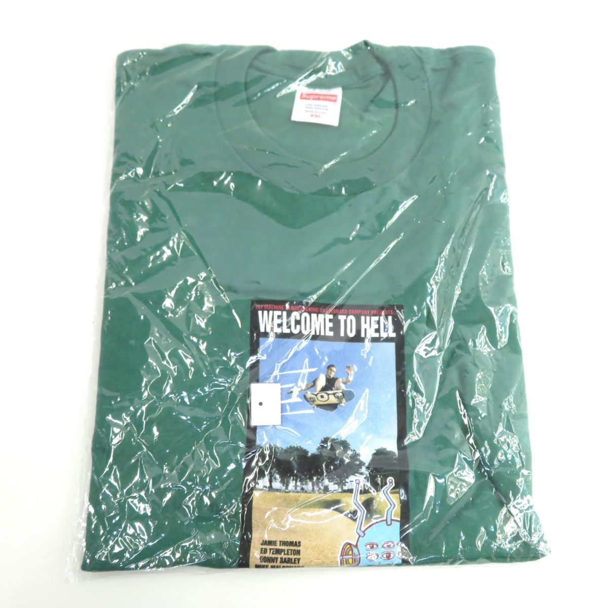 未開封】Supreme シュプリーム Toy Machine Welcome To Hell Tee トイ  