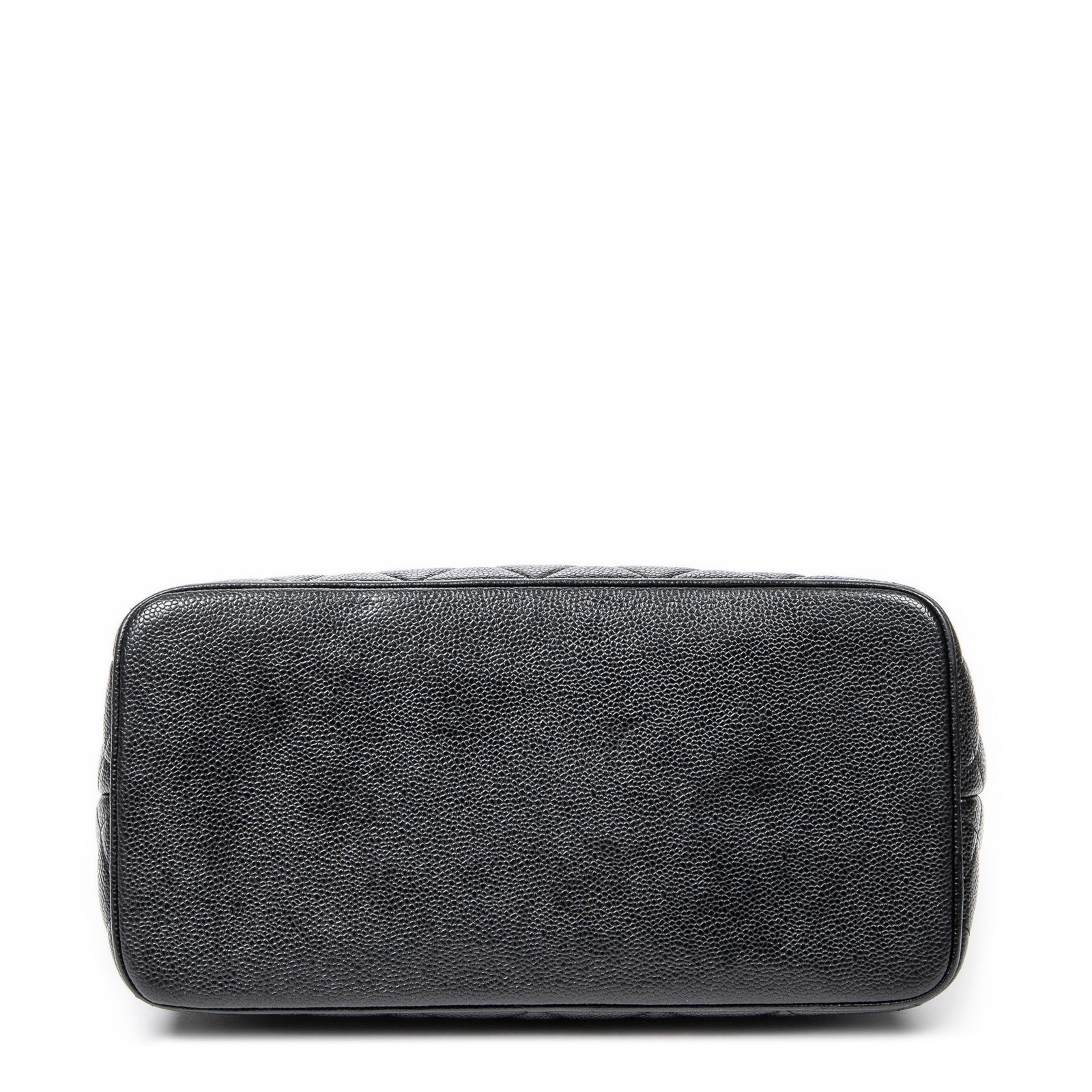 シャネルタイムレスメダリオントート黒マトラッセキャビアレザーA