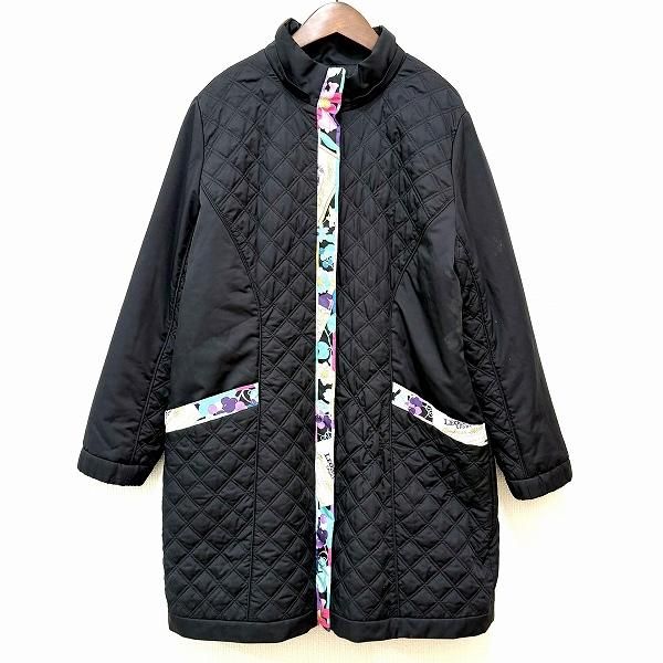 wxc レオナールスポーツ LEONARD SPORT コート 44 黒系 中綿