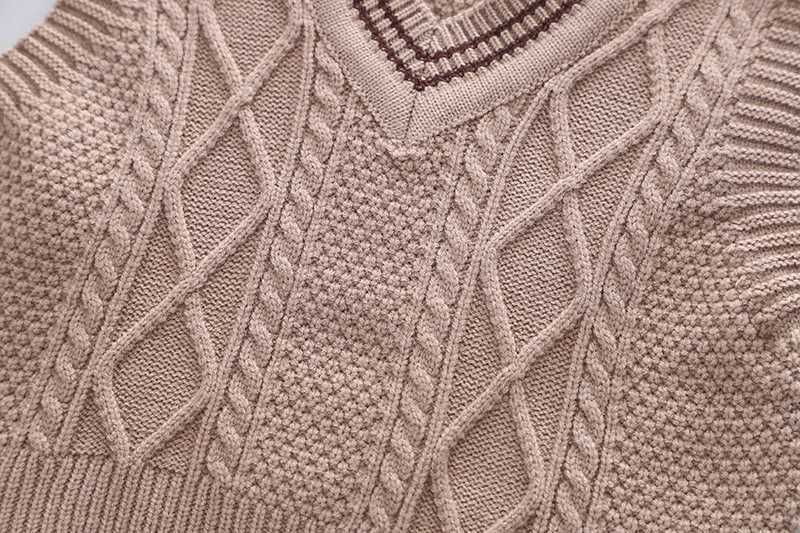 シャツ ニットベスト