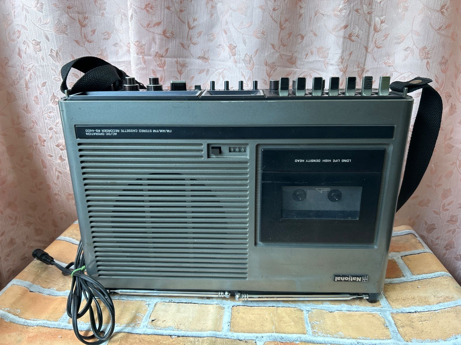 National ナショナル RS-4400 カセットレコーダー ジャンク ジャンク品 最終お値下げしました!!【昭和レトロ】ナショナル ステレオ