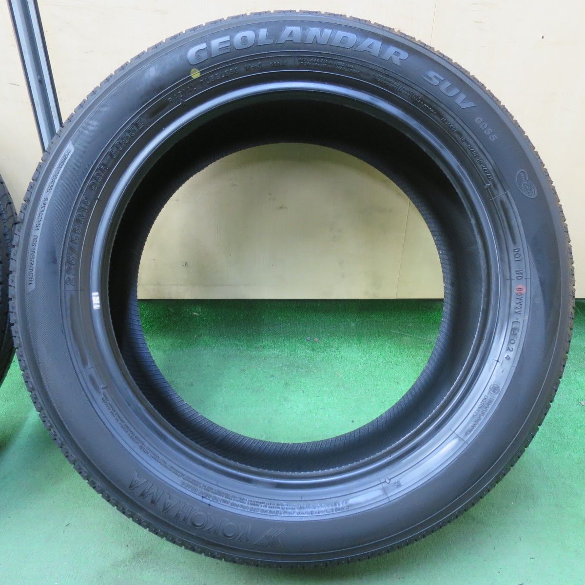 GEOLANDAR SUV 225/55R18 98H 新車外し デリカ YOKOHAMA GEOLANDAR SUV 225/55R18 98V オークション比較 - 価格.com