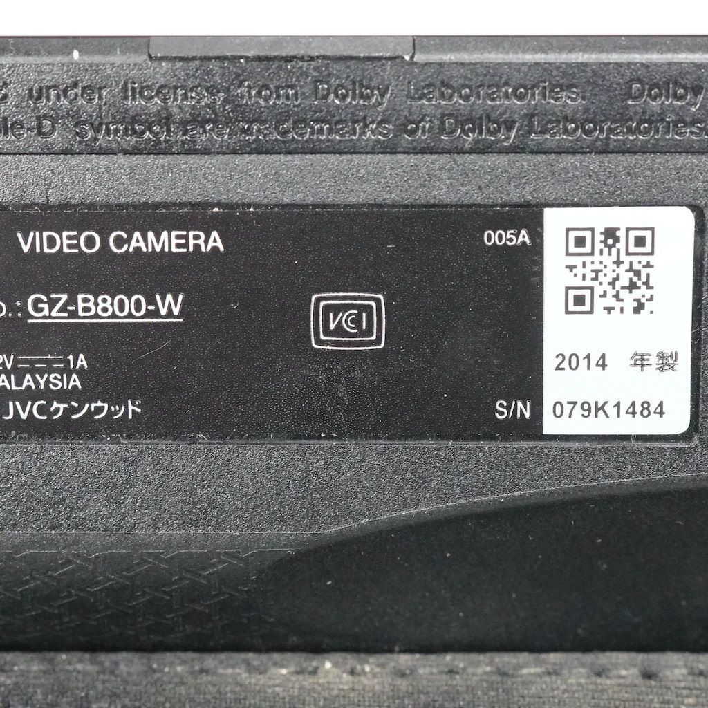 JVC お買い得品 Victor Everio GZ-B800-W ホワイト /1394 動作OK 1週間