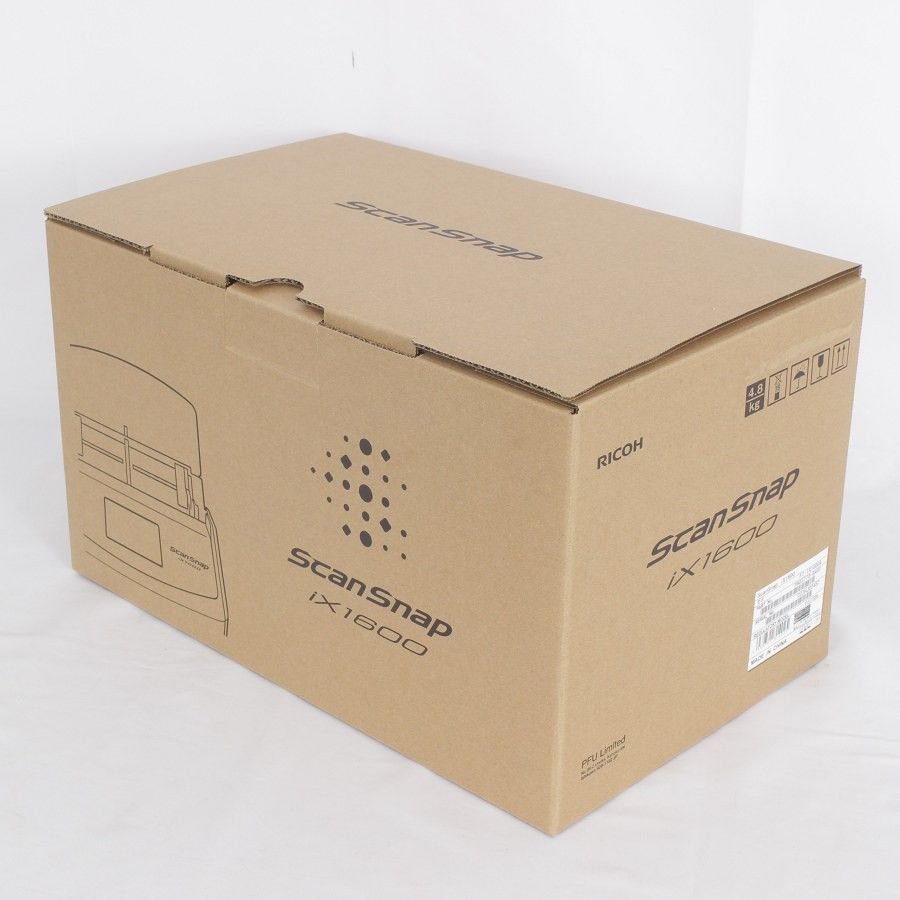 (新品同様)ScanSnap iX1600 スキャナー ホワイト　PFU　リコー ScanSnap iX1600 - Touch Screen Desktop Scanner - Ricoh Scanners