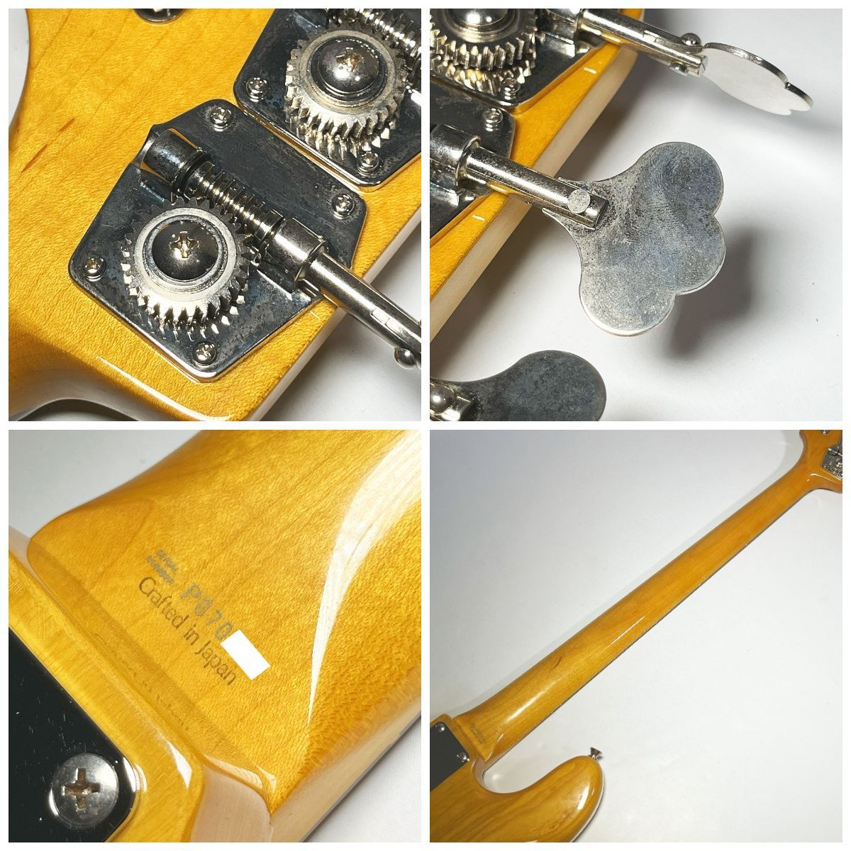 ベース Fender Japan Jazzbass JB62 Fender Japan JB62 BLK Crafted In Japan R0 Serial - Geek IN Box