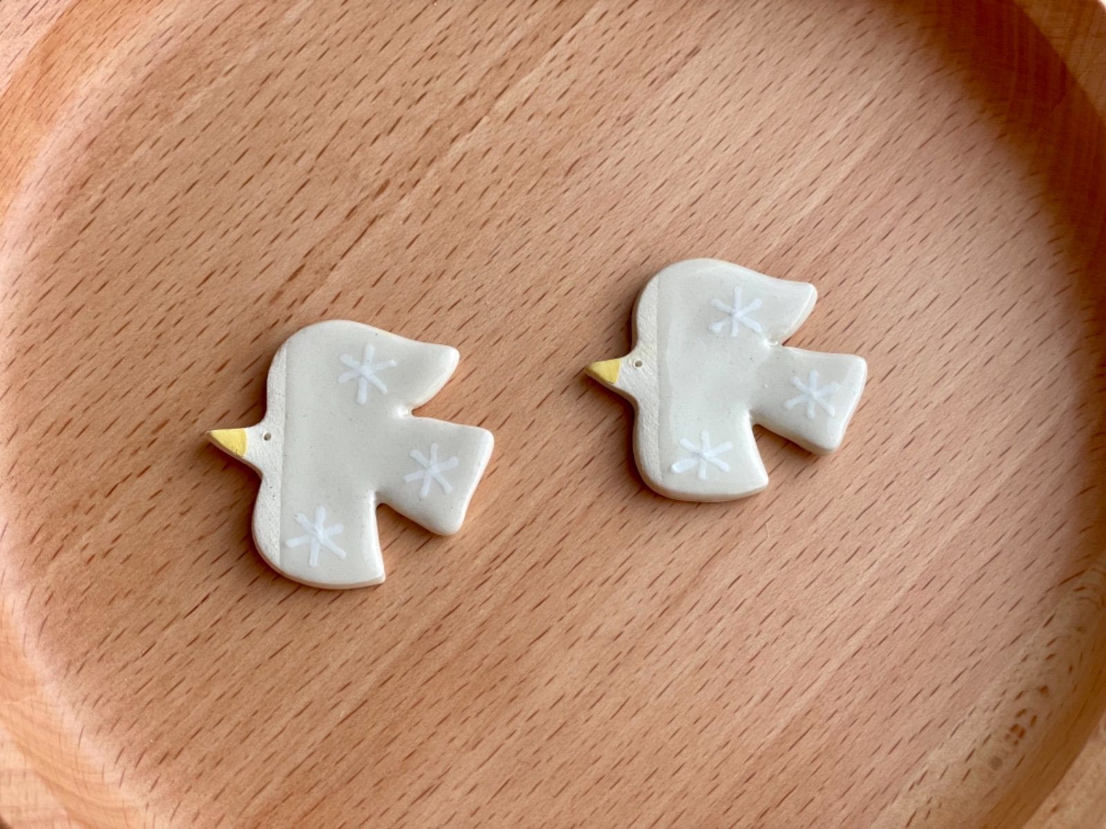 箸置き》鳥さん(小さな星/肩)2個セット✧︎北欧✧︎バーズワーズ  