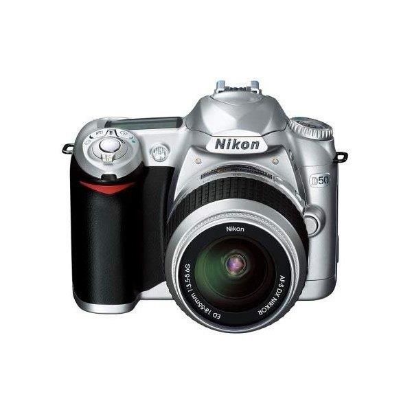 ニコン Nikon D50 シルバー レンズキット 23104644 - メルカリ