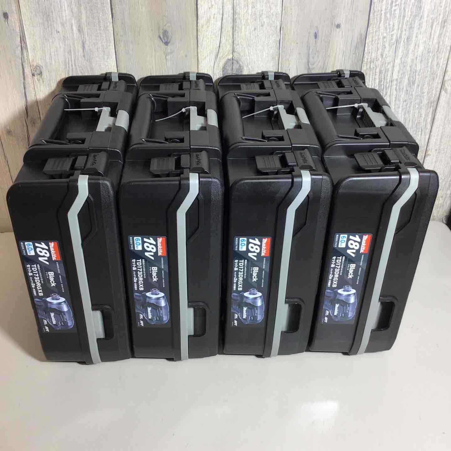 マキタ makita コードレス インパクトドライバー TD173DRGXB 4台 フルセット インパクト ブラック 黒 純正 純正品 充電式 戸田店