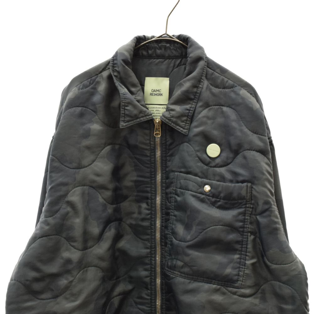 OAMC (オーエーエムシー) RE:WORK Quilted Shirt 22A28OAX10 OAMC (オーエーエムシー) RE:WORK Quilted Shirt 22A28OAX10