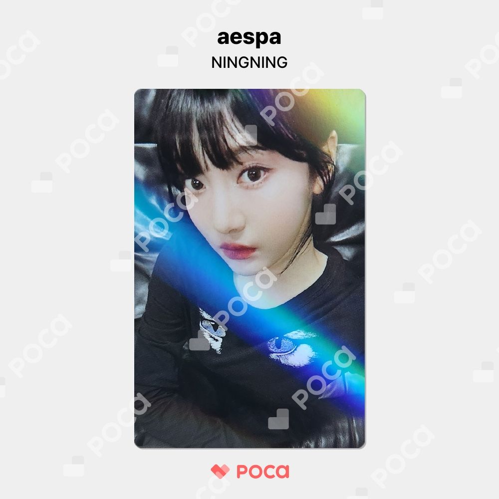 aespa ニンニン Drama POPUP MD フーディ トレカ ニンニン トレカ フーディー MD aespa - メルカリ