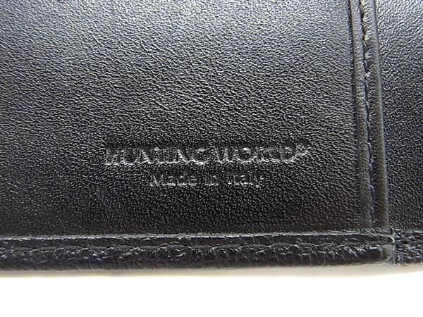 HUNTING WORLD ハンティングワールド レザー 二つ折り 長財布
