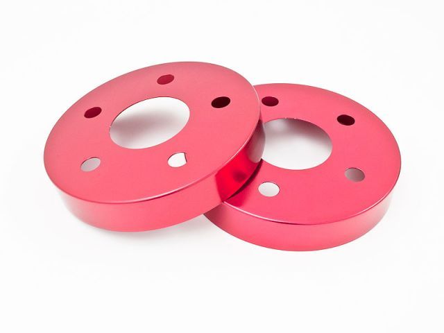 [Mars]90系 ランディ・ハイブリッド(フロント)用ハブカバー(レッド)[HCT-074]