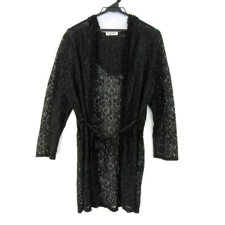 インゲボルグ カーディガン 長袖 レース トップス レディース 4サイズ