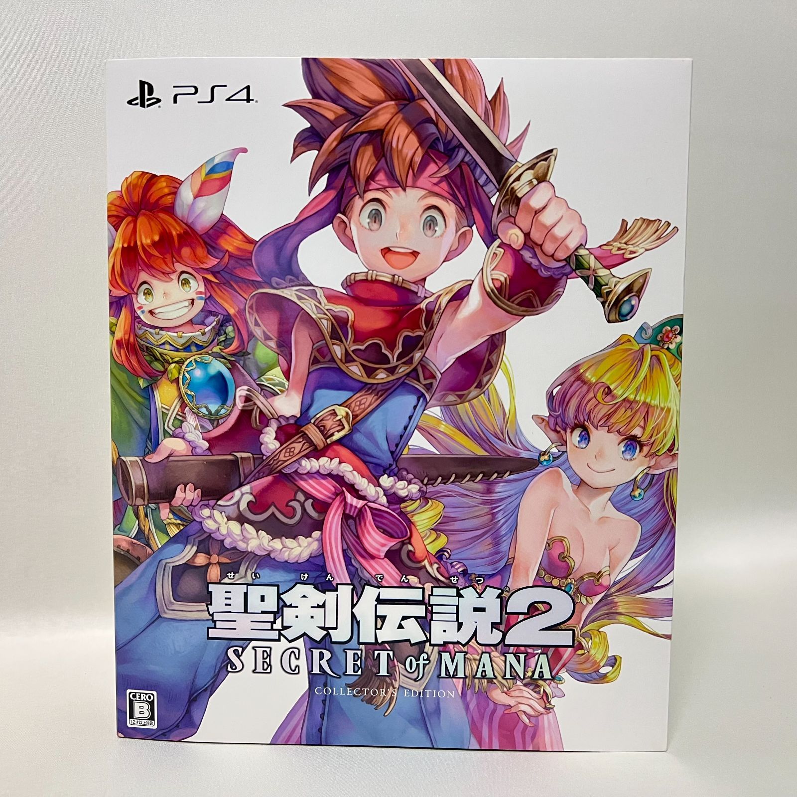 【浜館32-374】 【店舗併売品】 PS4 聖剣伝説2 シークレット オブ マナ コレクターズ エディション e-STORE限定 【中古品】