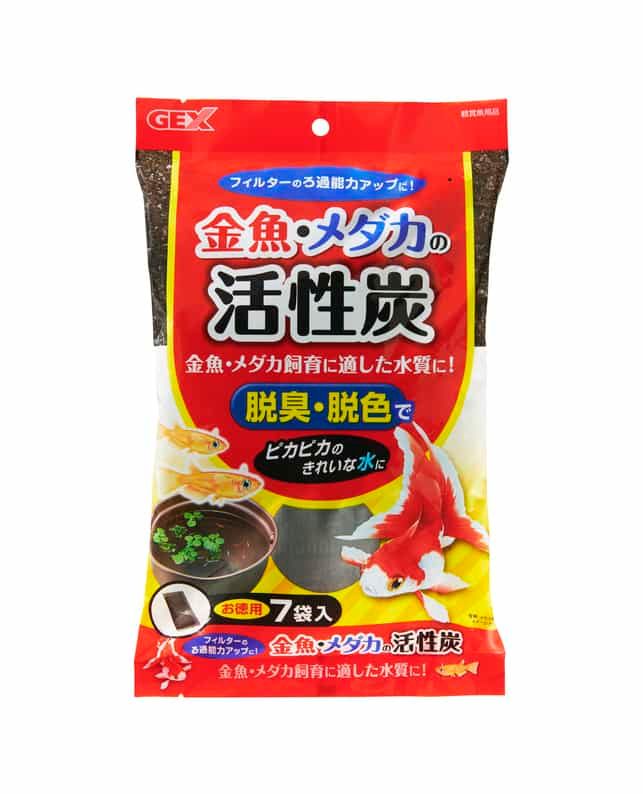 同梱不可 24個セット ジェックス 金魚 メダカの活性炭 お徳用 7袋入