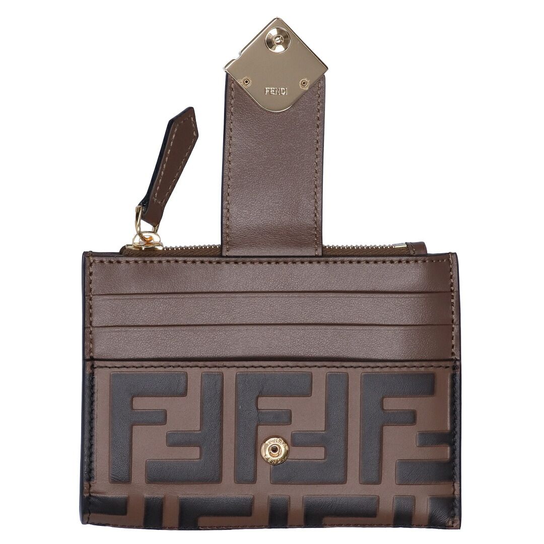 フェンディ FENDI カードケース ミニ財布 FFダイヤモンド 8M0507 フェンディ FENDI カードケース ミニ財布 FFダイヤモンド 8M0507