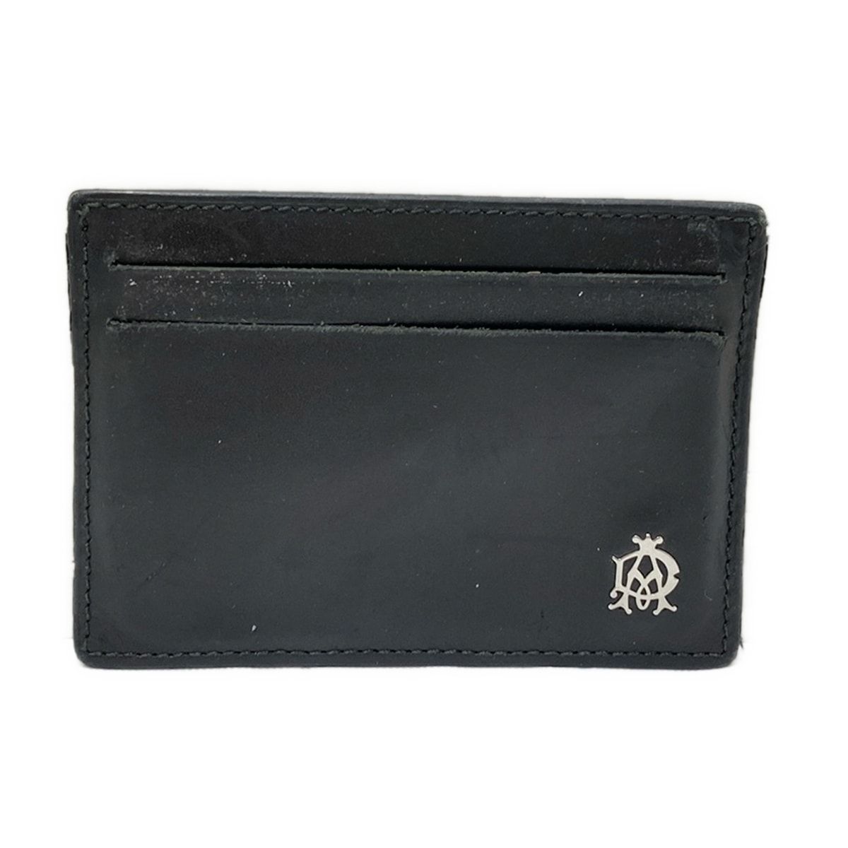 dunhill/ALFREDDUNHILL(ダンヒル) カードケース - 黒 レザー