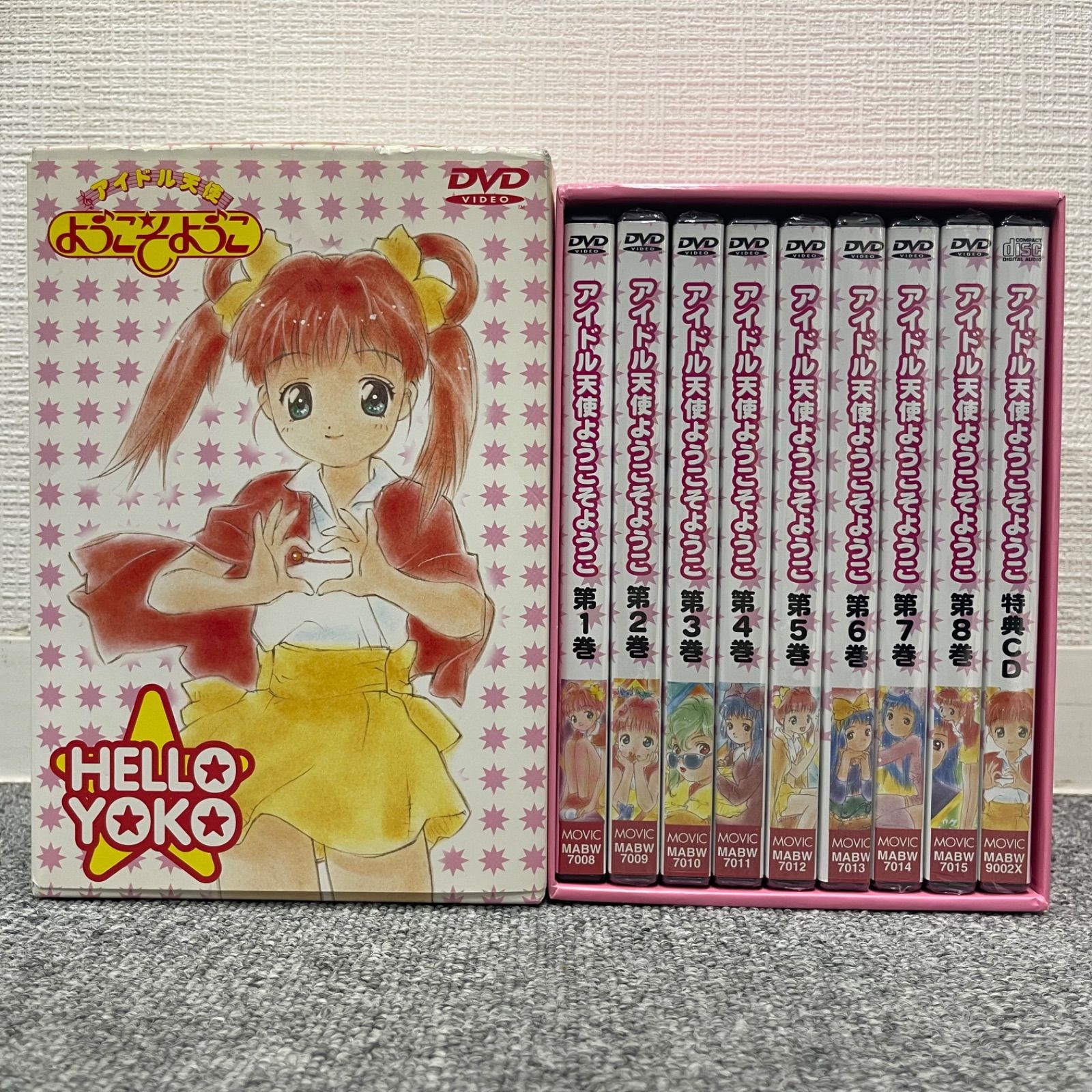 NPA アイドル天使 ようこそようこ 1-8巻 特典ディスク DVD BOX