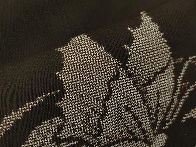 平和屋着物○本場大島紬 9マルキ 立涌 正絹 逸品 未使用 AAAU0247np