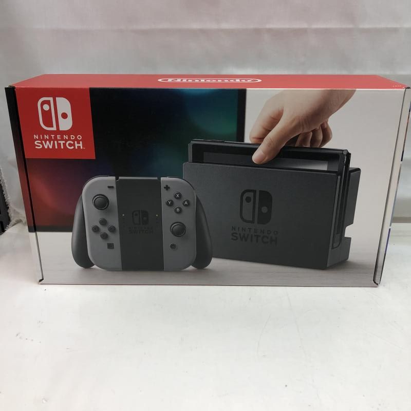 Switch本体一式　ジャンク 中古】本体S）ｼﾞｬﾝｸ)Switch本体一式 ｸﾞﾚｰ 動作未保証[22