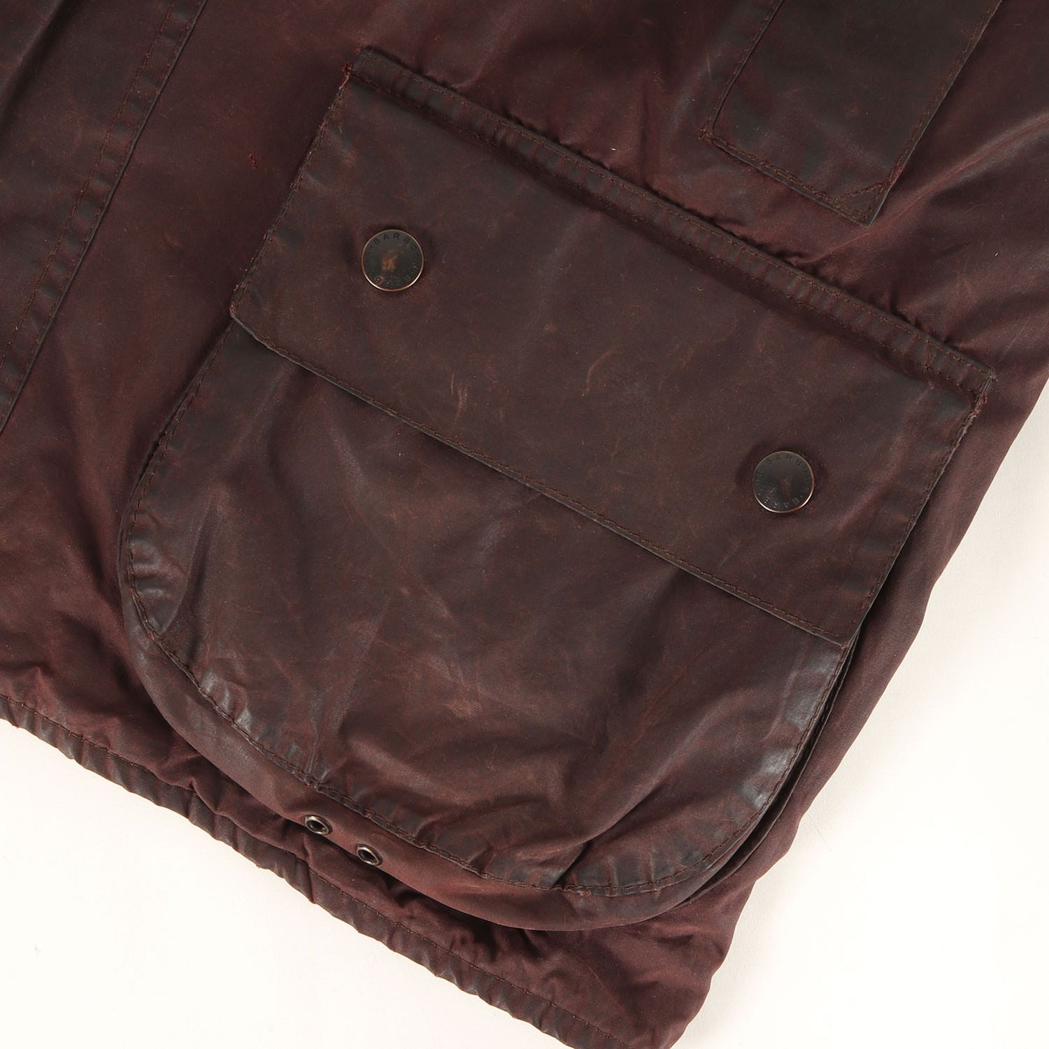 BARBOUR バブアー ジャケット バーガンディー サイズ:42 | 雰囲気抜群 | 00s ビューフォート オイルドコットン ジャケット (A190 BEAUFORT JACKET) | 00年代 古着 | アウター ブルゾン コート 上着【メンズ】【中古】【K4607】 BARBOUR バブアー ジャケット バーガンディー サイズ:42 | 雰囲気抜群