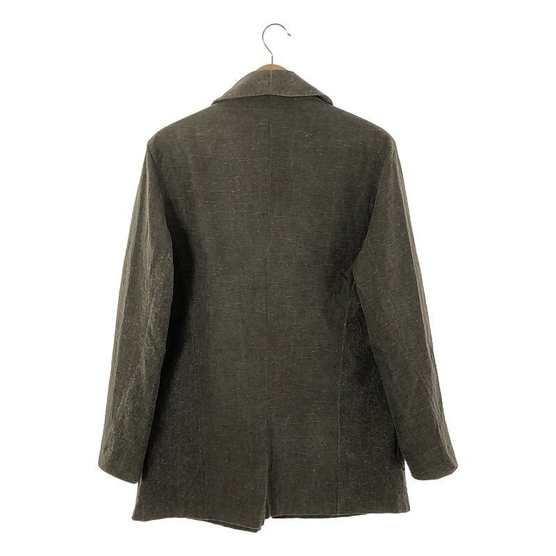 m.a+ / エムエークロス | コットン リネン シングルブレスト  