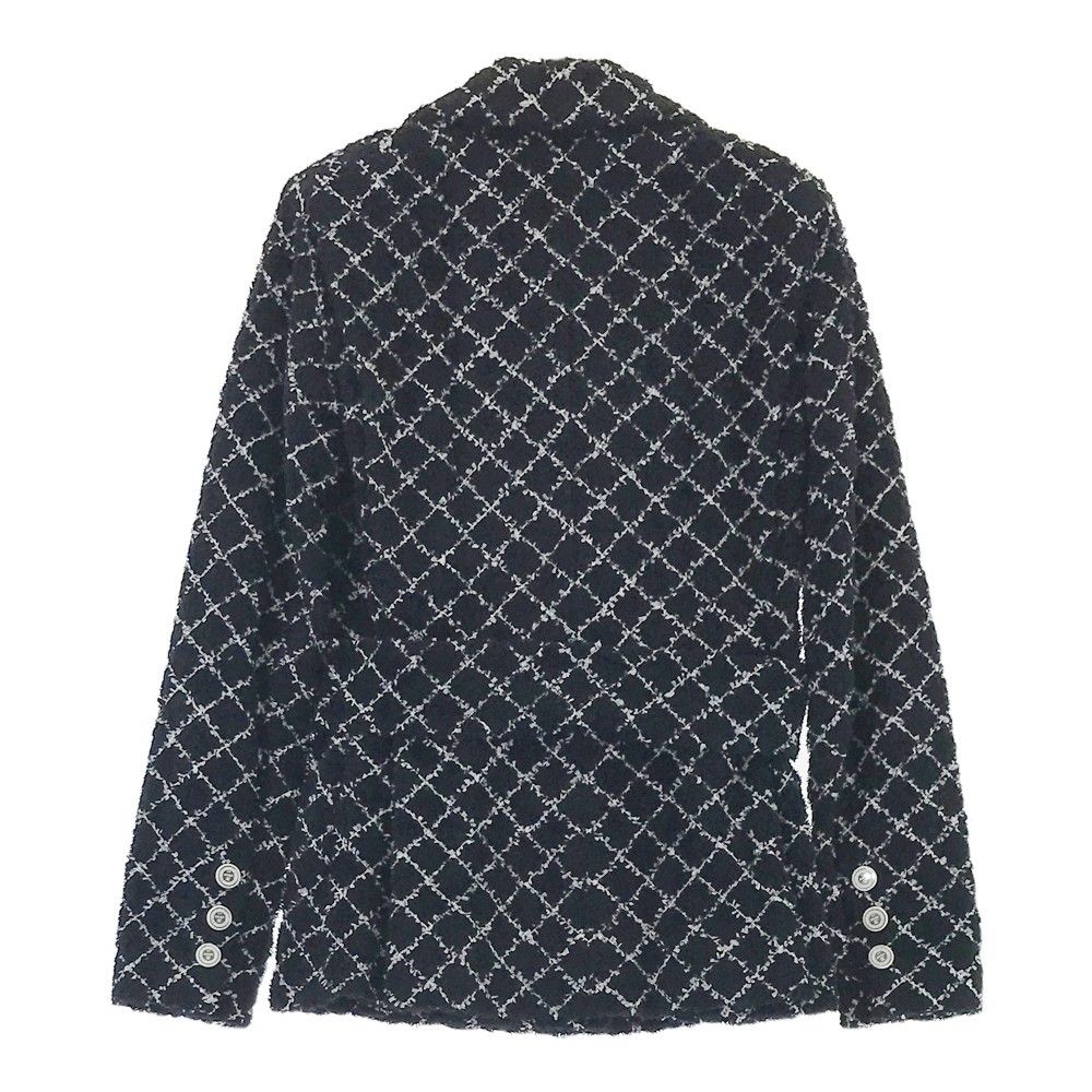 CHANEL シャネル P60278V45845 ツイードジャケット ネイビー系 34 