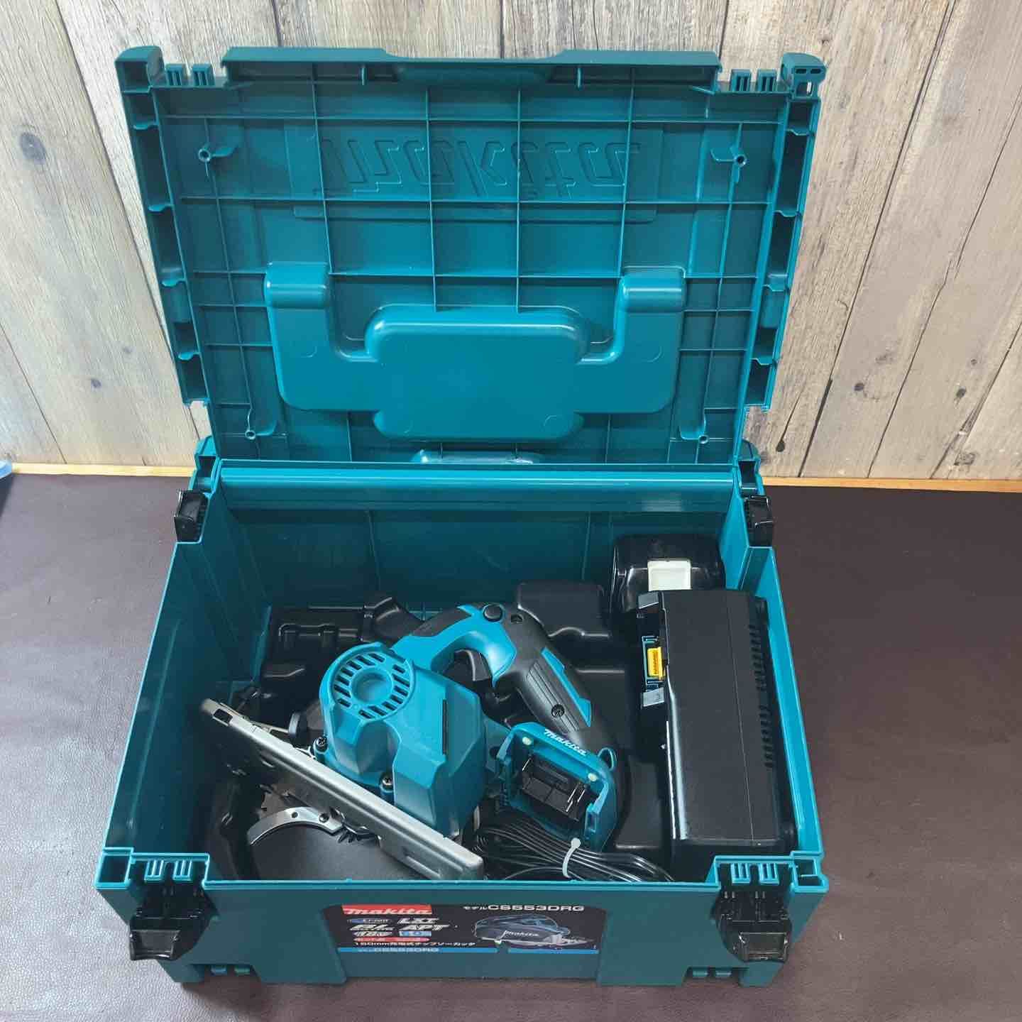 品 マキタ makita 18V 150mm コードレスチップソーカッター CS553DRG 東大和店 HRDEVELOPMENT_JP