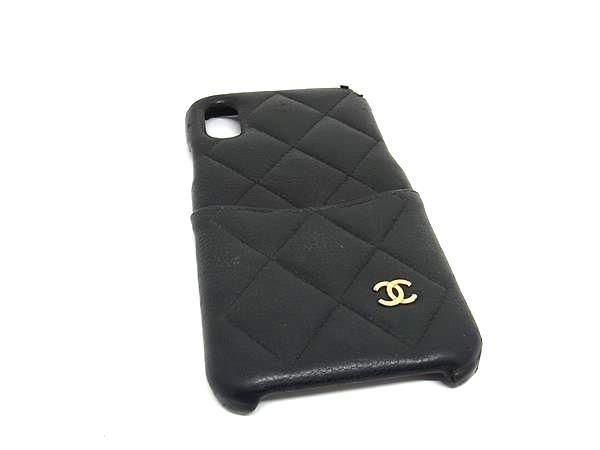 CHANEL ダークグリーン ケース org.jpg