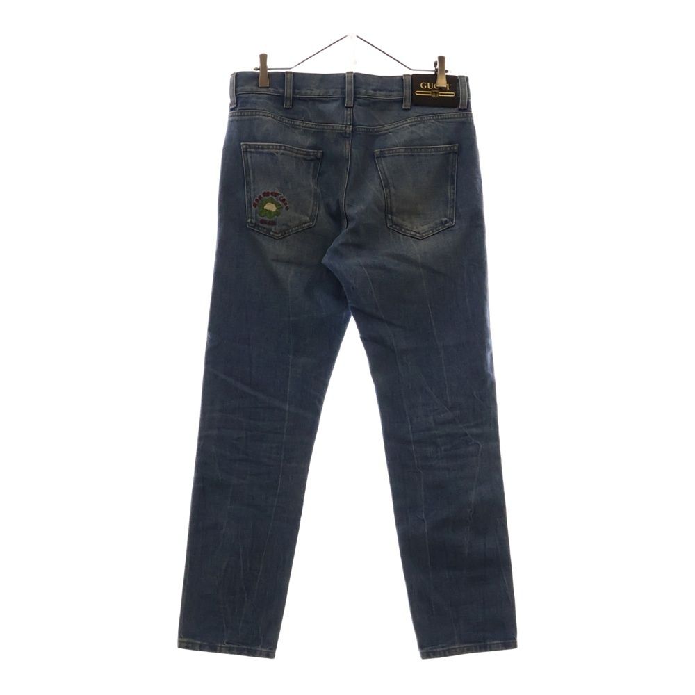GUCCI (グッチ) Organic Denim Pant With Cauliflower オーガニック 