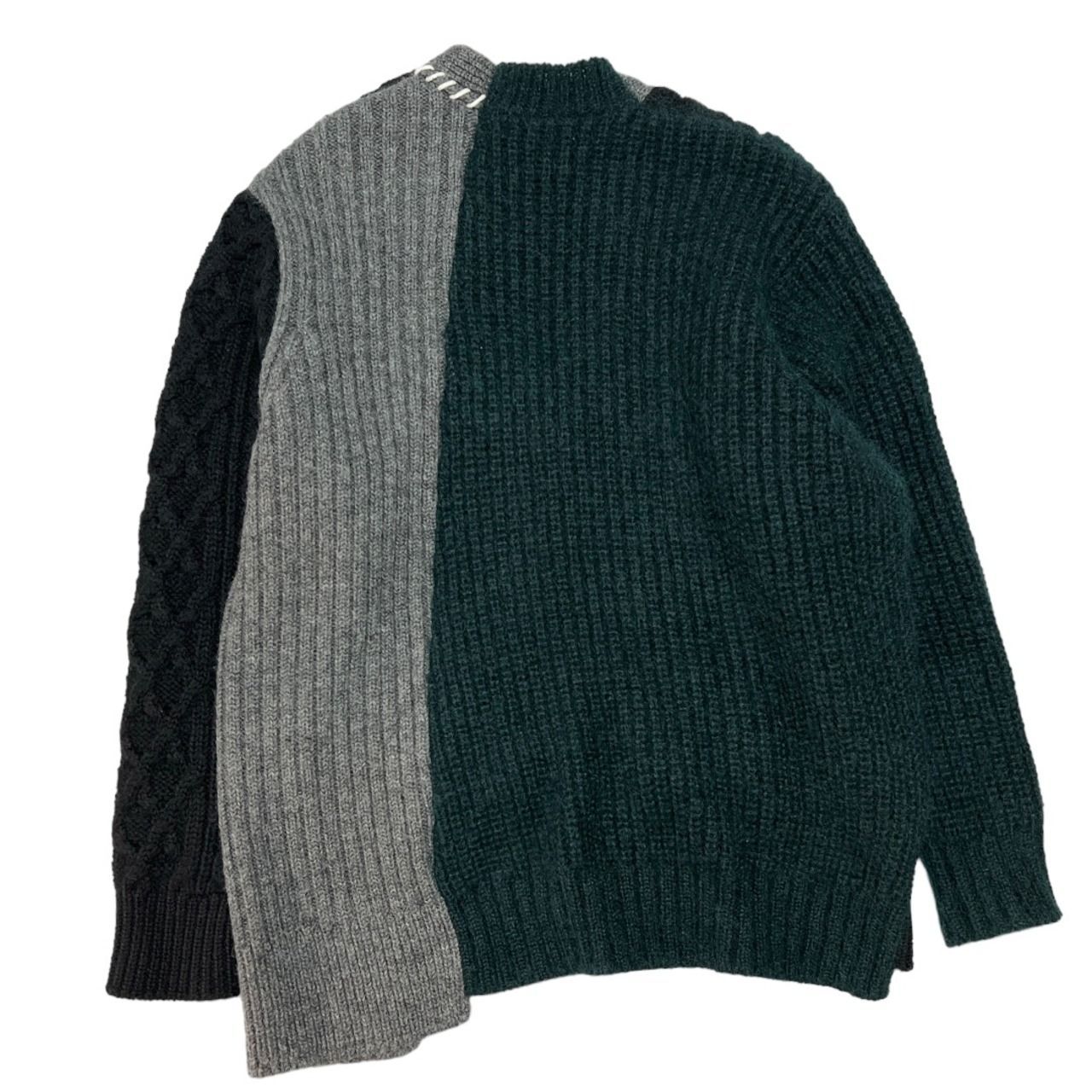 カラー20AW kolor DOCKING KNIT CARDIGAN