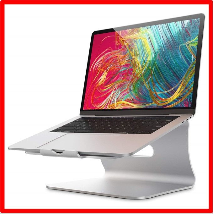 【送料無料 】Silver 1 Bestandノートパソコンスタンド 11 '' -16 '' Macbook Air Pro/富士通と互換性のある放熱性に ア