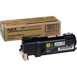 【新品・3営業日で発送】NEC 日本電気 NEC 大容量トナー イエロー(2.000枚) NE-TNL5700-16J　PR-L5700C-16