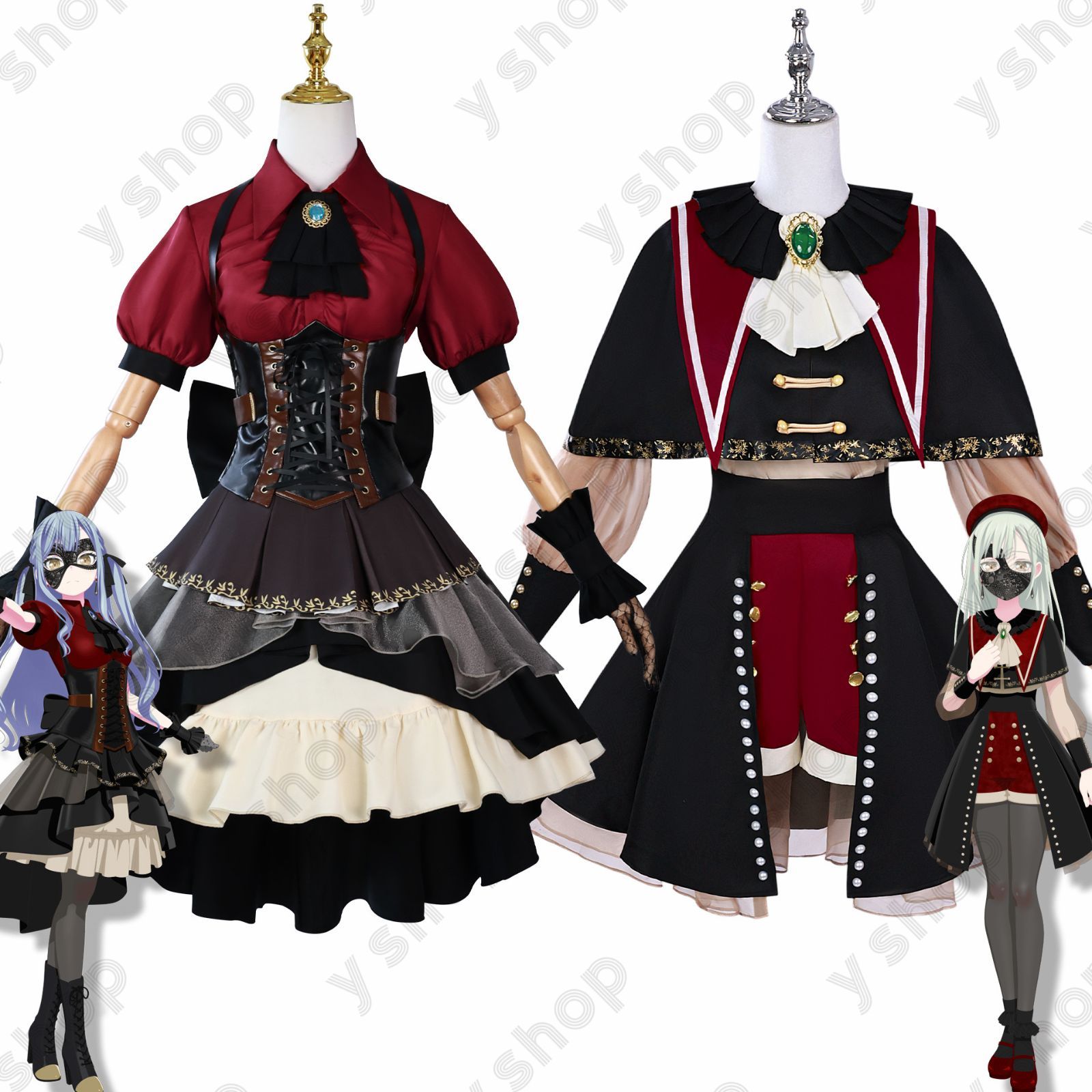 Amazon.co.jp: [ULPUDFAO] BanG Dream! 豊川祥子コスプレ衣装