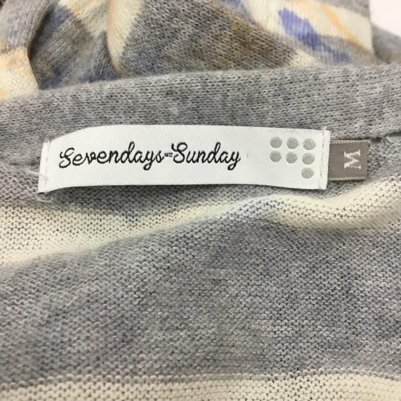 SEVENDAYS=SUNDAY セブンデイズサンデイ カーディガン 長袖 ボーダー