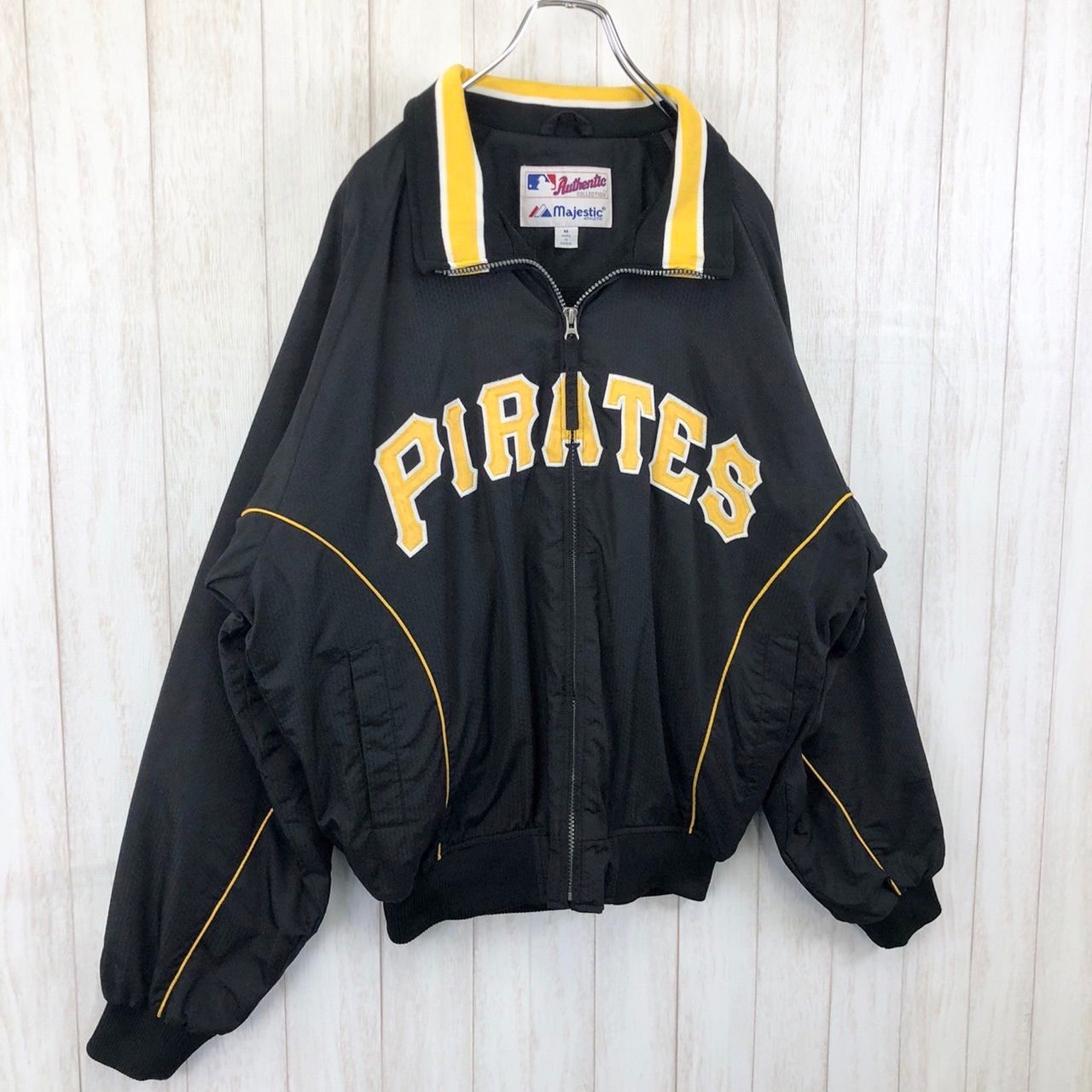 早い者勝ち マジェスティック ピッツバーグパイレーツ オーセンティックジャケット Majestic マジェスティック MLB ピッツバーグパイレーツ