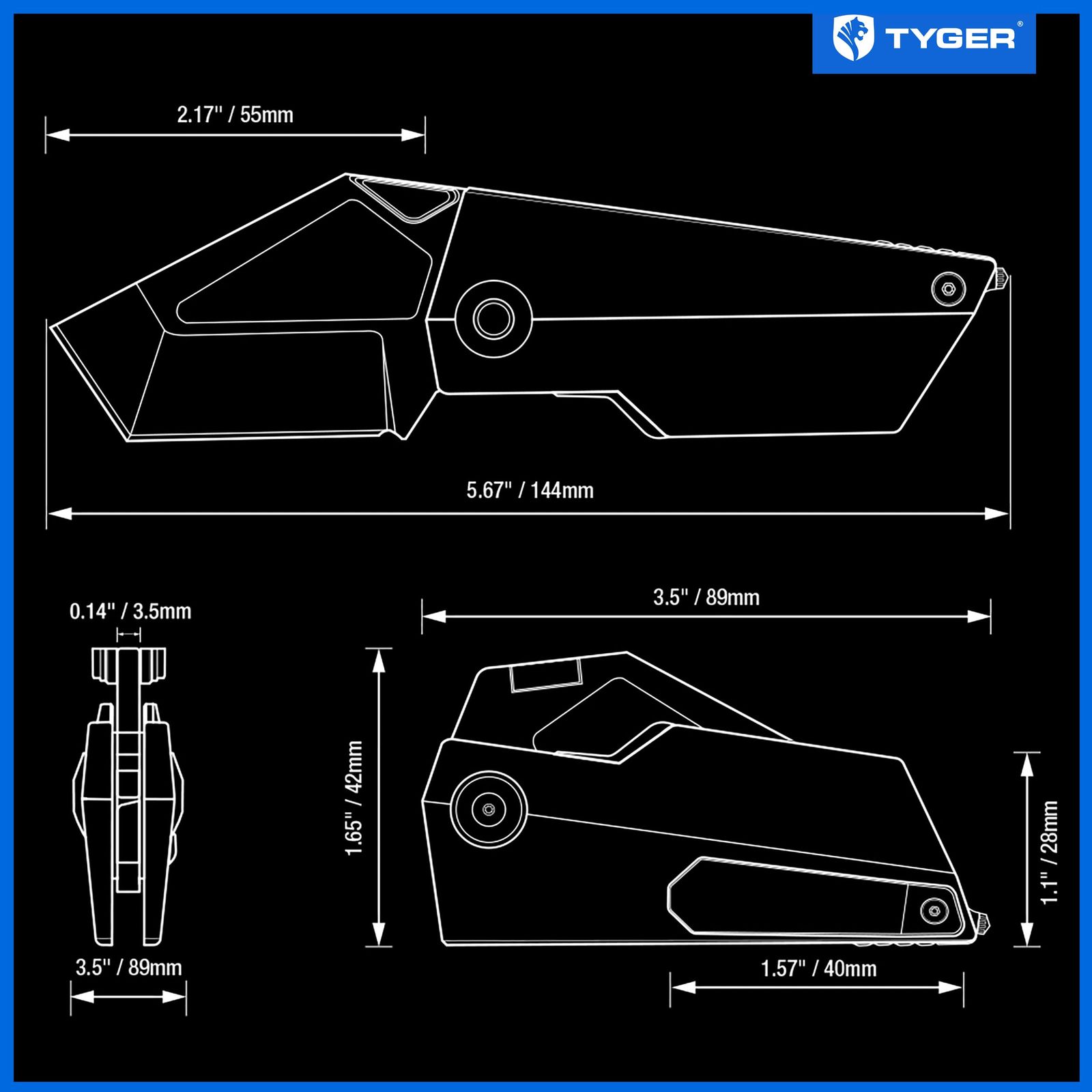 ブラックストーンウォッシュ 154CM