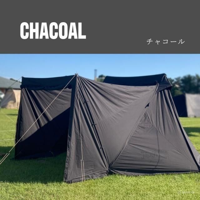 F-09008 DUCKNOT ハンティングヘキサ T/C SW 723203 チャコール 未使用