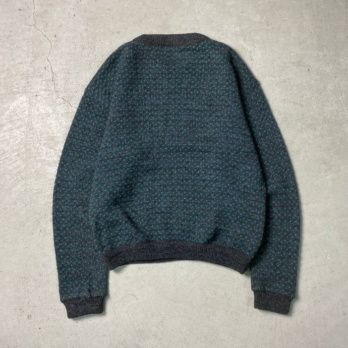 80年代 ノルウェー製 L.L.Bean エルエルビーン バーズアイ ニット