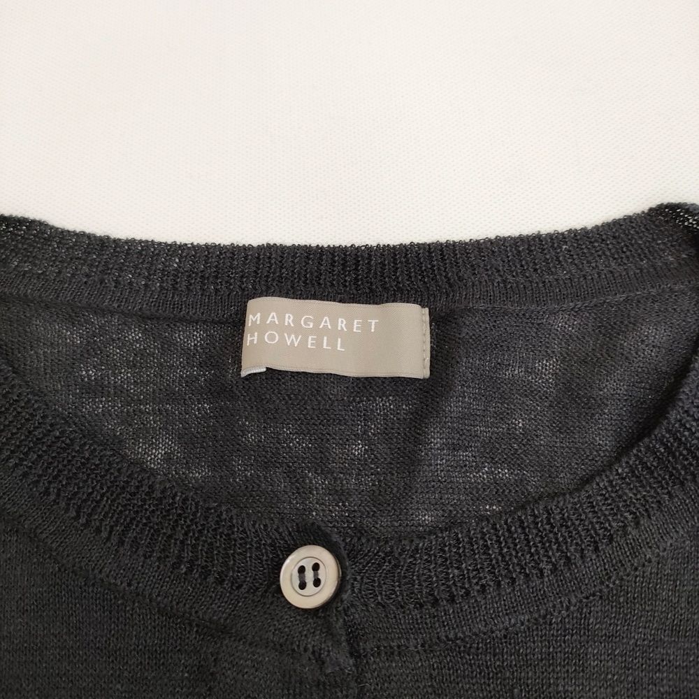 MARGARET HOWELL 578-9164006 FINE LINEN 2 リネンニットクルー