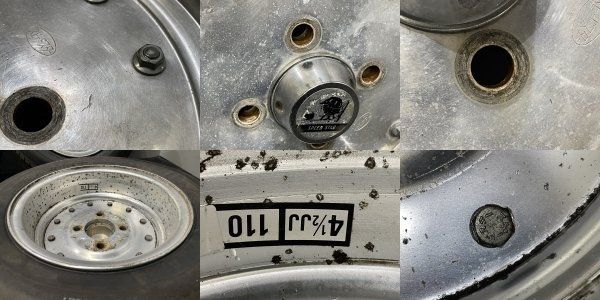 旧車ホイール【BS 155/70R12】夏タイヤ【スピードスター マーク1 12インチ 4.5J4HPCD110約+20】希少 当時物 旧ダイハツ等　(VTF840) 旧車ホイール【BS 155/70R12】夏タイヤ【スピードスター マーク1 12