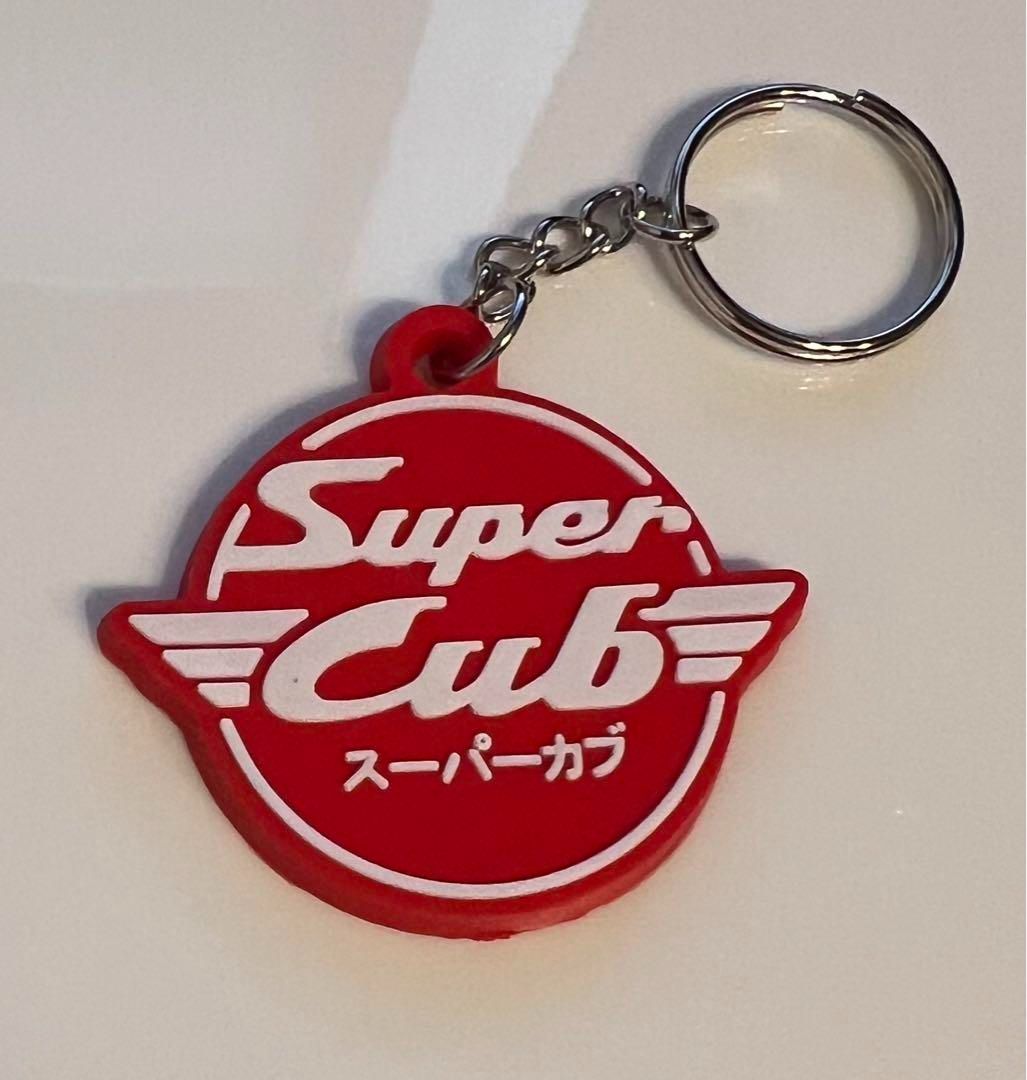 Super Cub スーパーカブ ラバーキーホルダーRD AMUSE 雑貨屋さん メルカリ