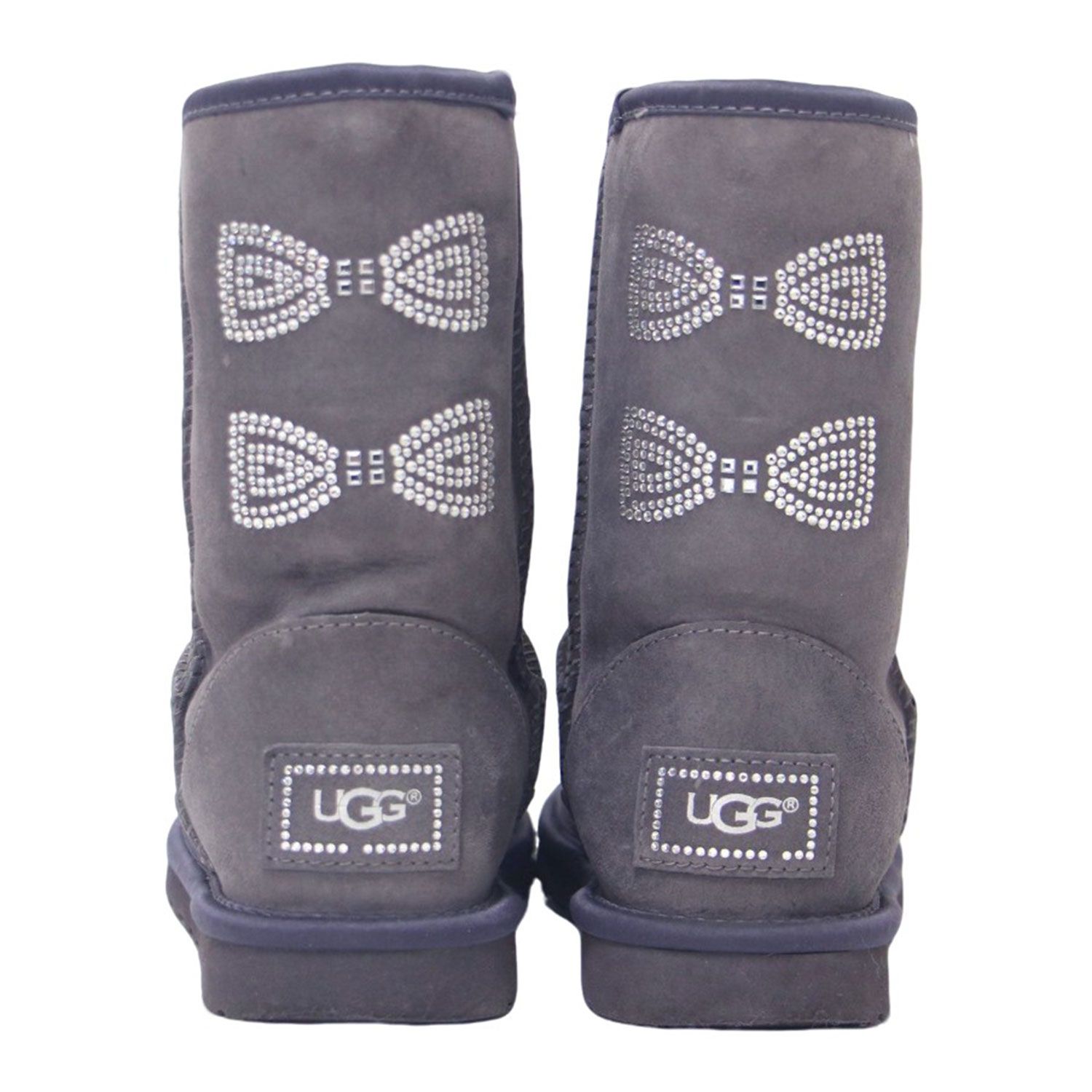 UGG アグ ムートンブーツ ラベンダー グレー サイズ:US5(22.0cm 